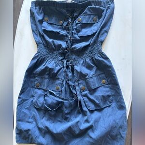 Mine Blue Midi Dress